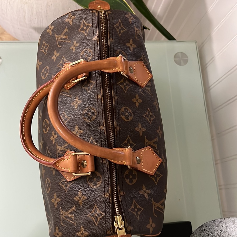 Authentic Louis Vuitton Monogram Speedy 30 Hand Boston Bag  travel hand bag - Picture 2 of 12